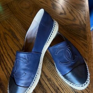 Chanel Espadrille Flats